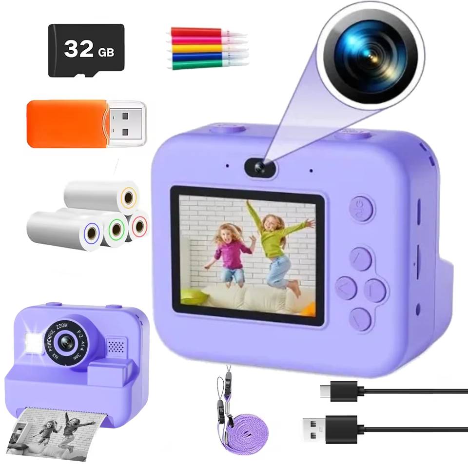 Kids Education Video - Mini cámara de vídeo Digital para