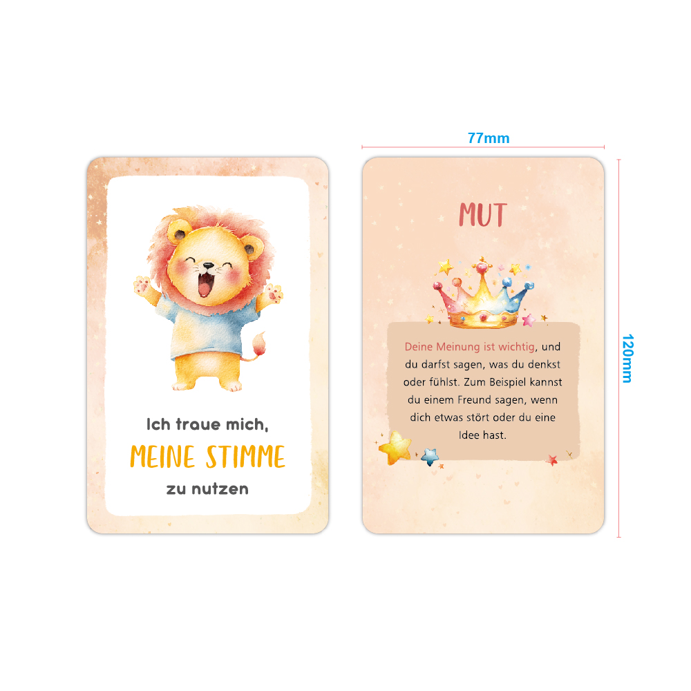 Kids Early Education - Nuevas Tarjetas de Mindfulness, 32 Piezas,