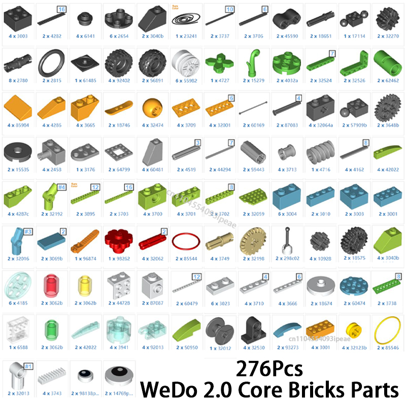 Kids Education Pdf - Nuevas piezas técnicas de ladrillos WeDo