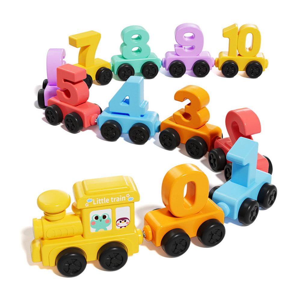 Kids Early Education - Juguete Educativo Montessori, Tren de Madera