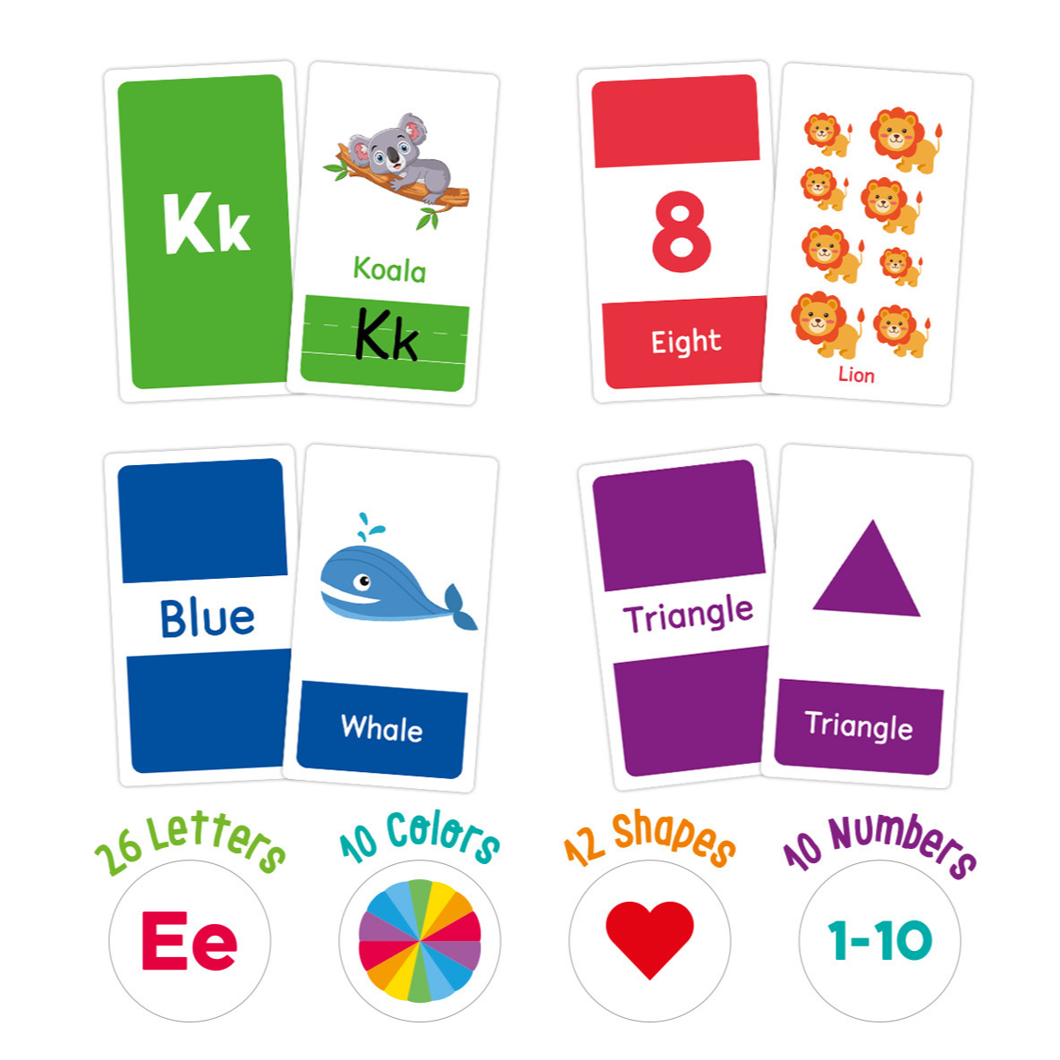58 Uds. Tarjetas didácticas de - Kids Early Education reseña y precio