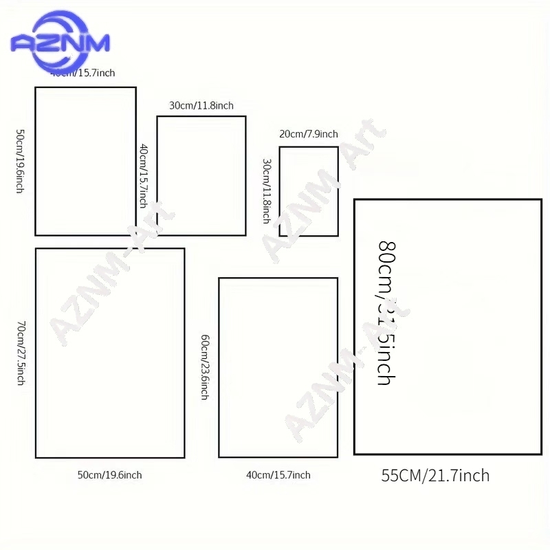 1/2 Piezas de Lienzo Decorativ - Kids Education Nursery reseña y precio
