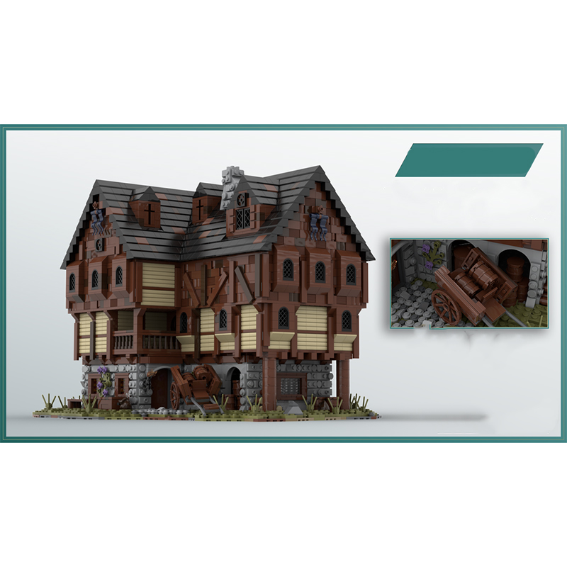 5098 Piezas MOC Casa Medieval  - Kids Education Pdf reseña y precio
