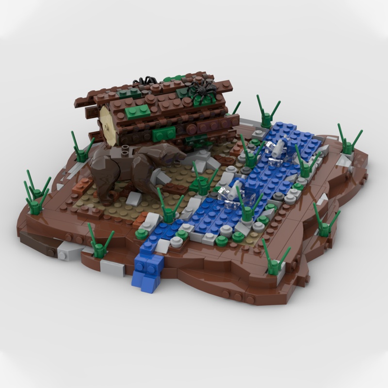 558 Uds. MOC oso cazador de pe - Kids Hunter Education reseña y precio