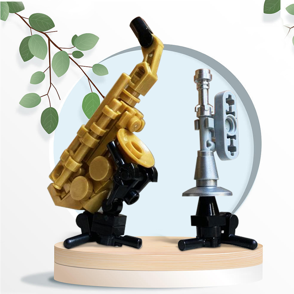 Gobricks-saxofón y trompeta pa - Kids Education Pdf reseña y precio