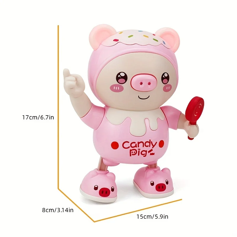 Cerdito eléctrico con luz musi - Kids Education Phone reseña y precio