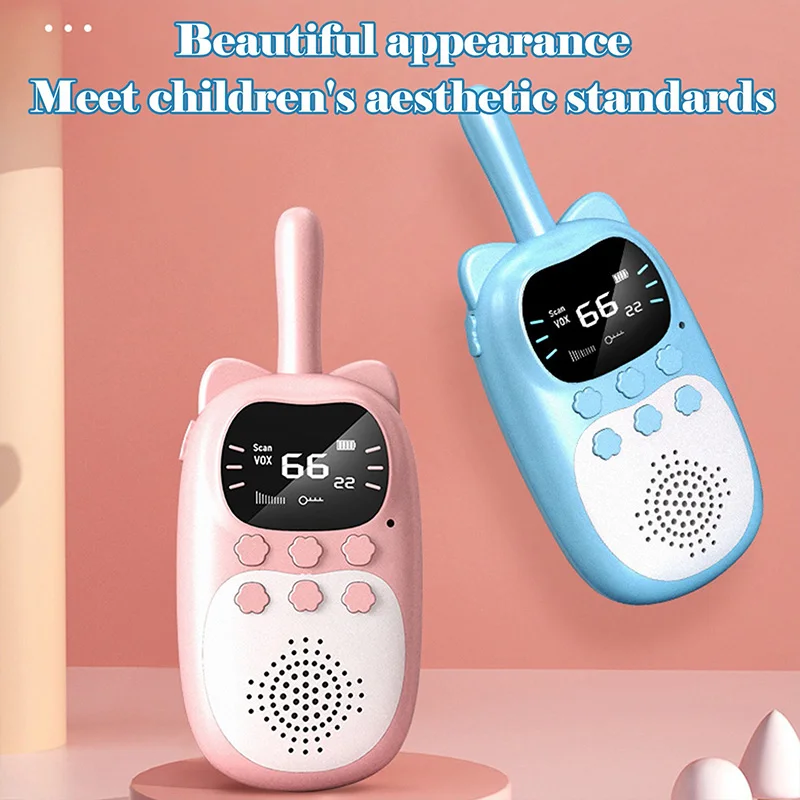 Walkie Talkie para niños, 2 ud - Kids Education Phone reseña y precio
