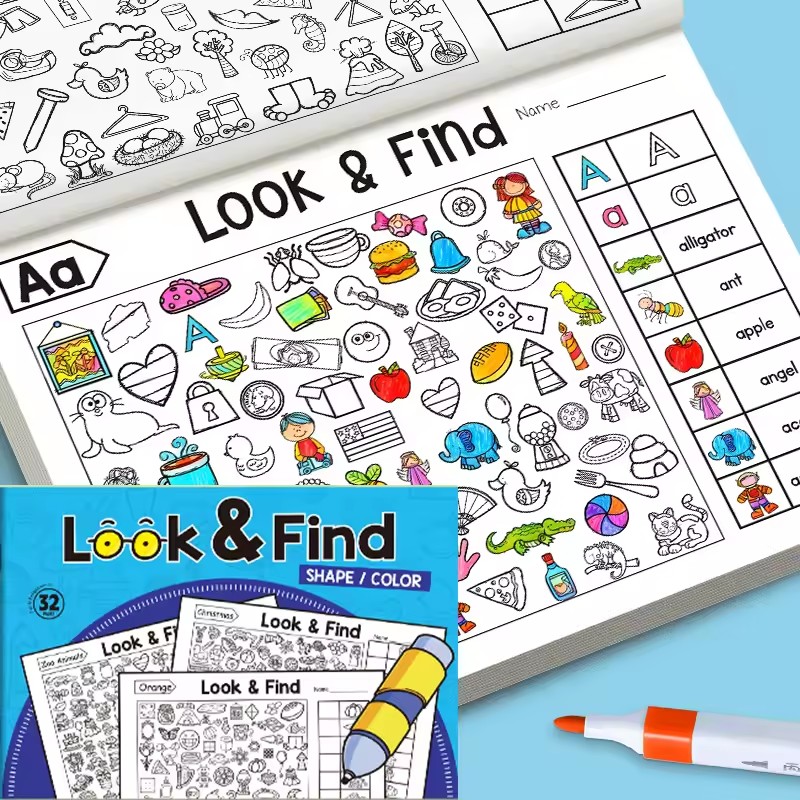 Libro para colorear Look And F - Kids Early Education reseña y precio