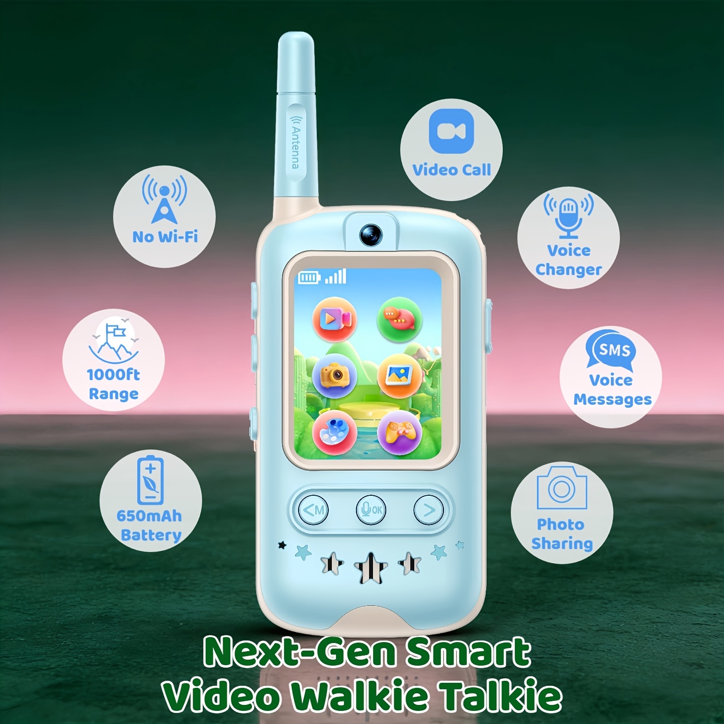 Set de Regalo de Walkie Talkie - Kids Education Video reseña y precio