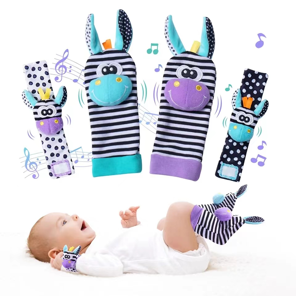 Calcetines con sonajero de muñ - Kids Early Education reseña y precio