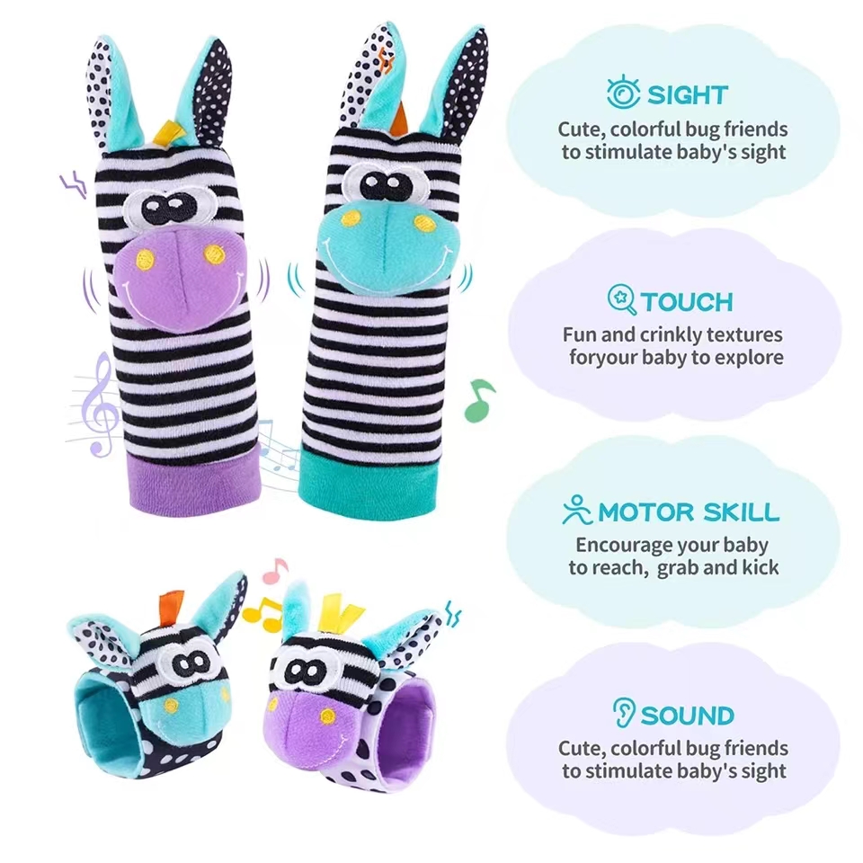 Calcetines con sonajero de muñ - Kids Early Education reseña y precio