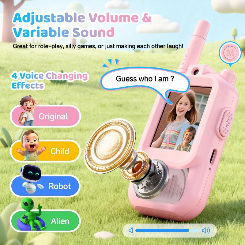 Walkie Talkies Magecam con Vid - Kids Education Video reseña y precio