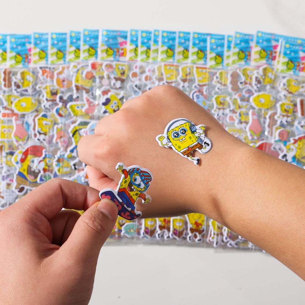Paquete de 12 Pegatinas 3D de  - Educational Cartoon For Kids reseña y precio