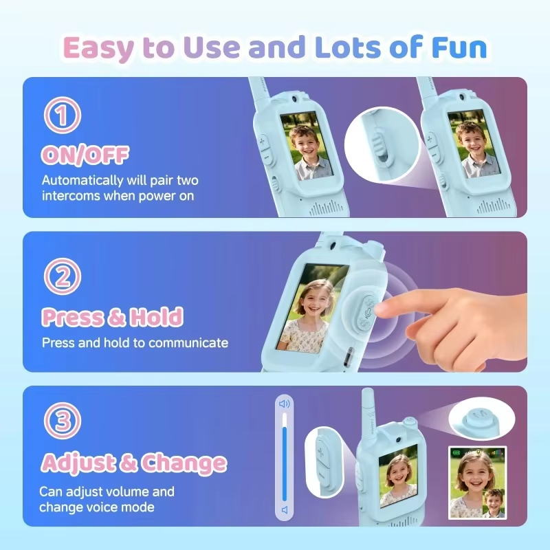 Walkie Talkies para Niños, Paq - Kids Education Video reseña y precio