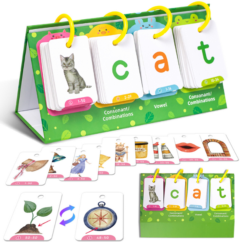 Tarjetas de palabras CVC para  - Kids Education Charts reseña y precio