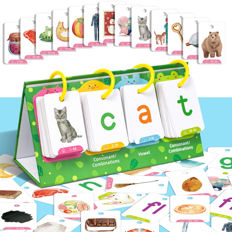 Tarjetas de palabras CVC para  - Kids Education Charts reseña y precio