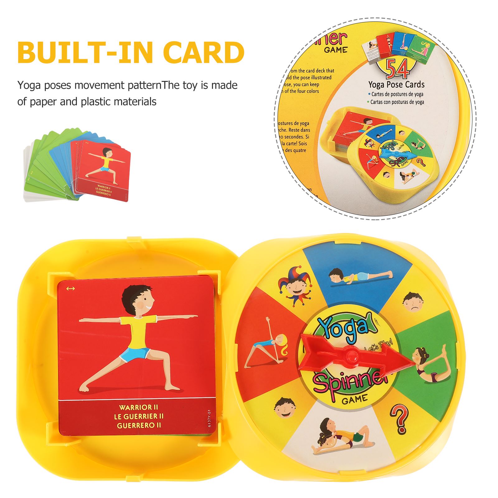 Juego de Posa de Yoga para niñ - Kids Yoga Education reseña y precio