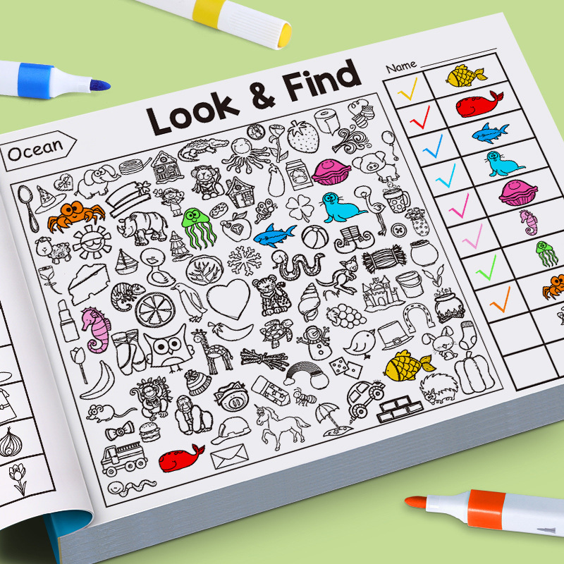 Libro de actividades de búsque - Kids Early Education reseña y precio