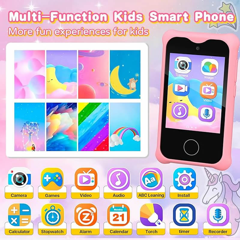 Cámara Digital para Niños, Tel - Kids Education Phone reseña y precio