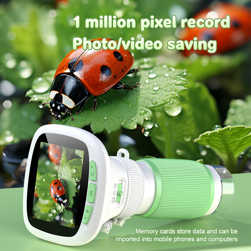 Microscopio Digital Portátil p - Kids Education Video reseña y precio