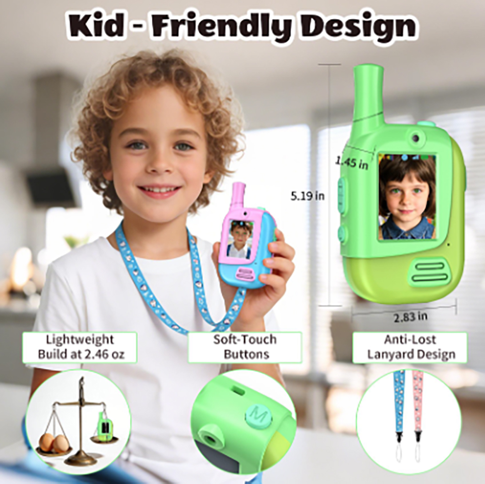Paquete de 2 Walkie Talkies Re - Kids Education Video reseña y precio