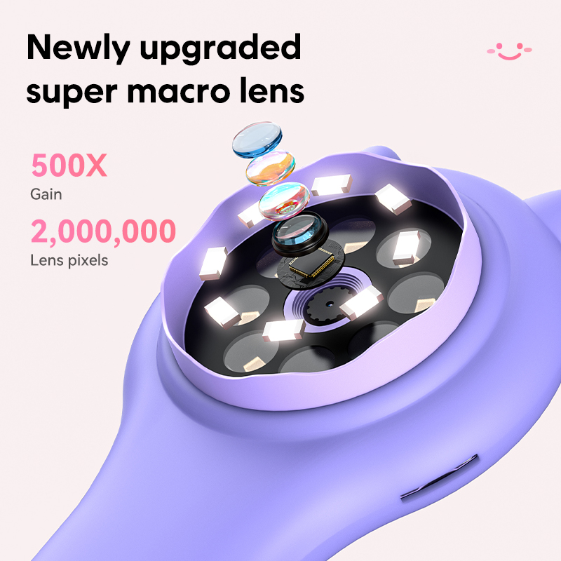 Mini microscopio óptico para n - Kids Education Video reseña y precio