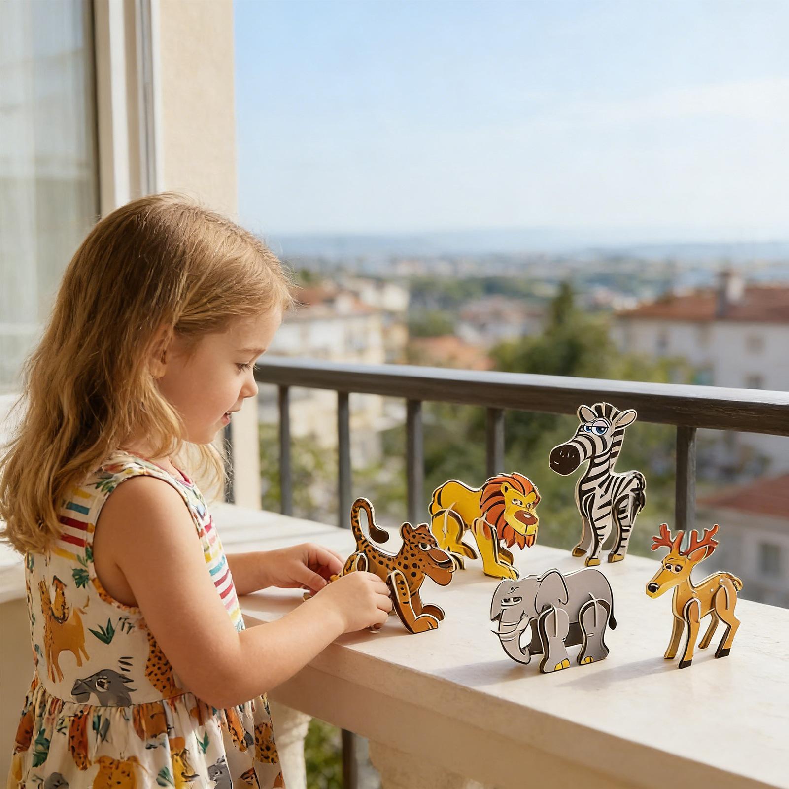 Rompecabezas 3D para niños, 7  - Kids Early Education reseña y precio